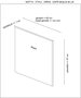 Hanah Home Cabecero Motya 120 - Anthracite, 120cm alto x 97cm ancho, Tapizado Tela Esponja, Tablero Partículas